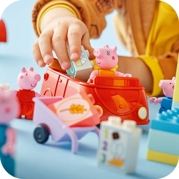 Конструктор LEGO DUPLO Супермаркет Пеппи 70 деталей (10434)  - зображення 5