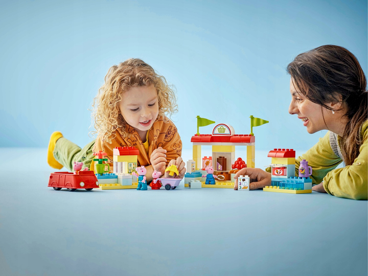 Конструктор LEGO DUPLO Супермаркет Пеппи 70 деталей (10434)  - зображення 7