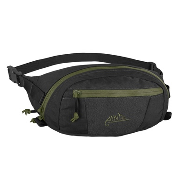 Бананка BANDICOOT WAIST PACK Cordura Black/Olibe Green - зображення 1