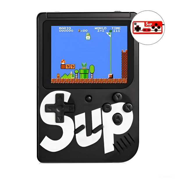 Ретро игровая приставка SUP GAME BOX, 400 игр, на два игрока, Черная - Фото 6 Ретро игровая приставка SUP GAME BOX, 400 игр, на два игрока, Черная - изображение 6