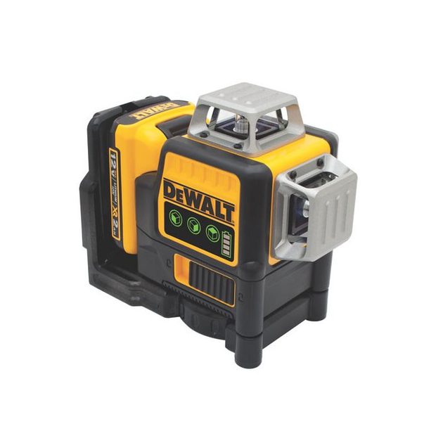 Нівелір лазерний DeWALT DW089LG 12V 2AH Самовирівнюючий хрестовий лазерний рівень (sv3828) - зображення 2