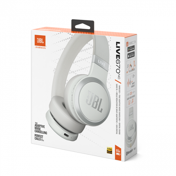 Наушники jbl Live 670nc White (jbllive670ncwht) - изображение 10