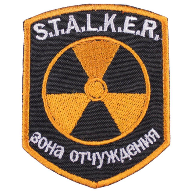 Wotan шеврон Stalker "Зона відчуження" 8,5х6,5 см - зображення 1