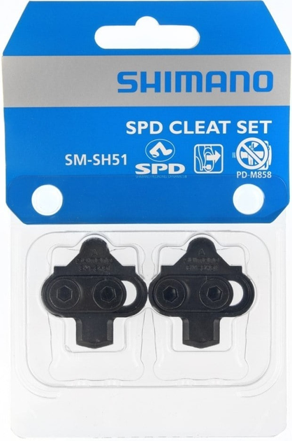 Шипи для контактного взуття Shimano SPD SM-SH51 - зображення 1