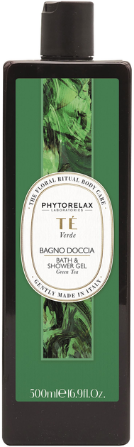 Акція на Гель для душу та ванни Phytorelax Laboratories Floral Ritual Green Tea 500 мл від Rozetka