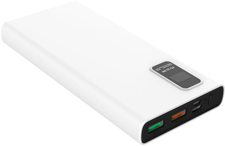 Powerbank Platinet 10000 mAh White (PMPB10WQC726W) - obraz 3