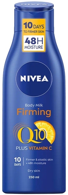 Mleczko do ciała Nivea Firming Q10 + Vitamin C Dry Skin 250 ml (4005900042286) - obraz 1