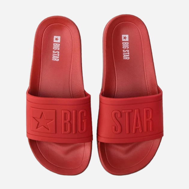 Klapki damskie gumowe Big Star DD274A270 37 Czerwone (5900714079574) - obraz 6