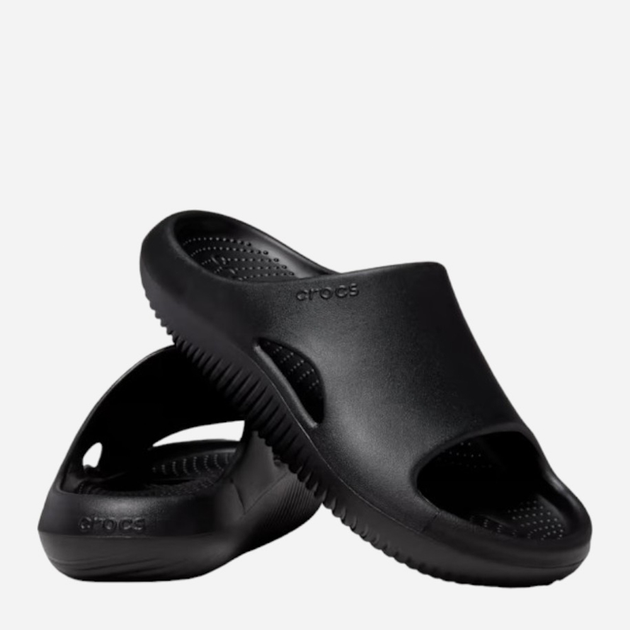 Жіночі шльопанці для пляжу Crocs Mellow Slide 208392 36-37 Чорні (196265277216) - зображення 3