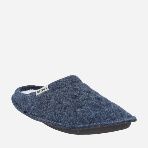 Kapcie domowe damskie ocieplane z zakrytymi palcami Crocs Classic Slipper 203600-NNOT 36-37 (M4/W6) 22 cm Ciemnogranatowe (887350817041) - obraz 2