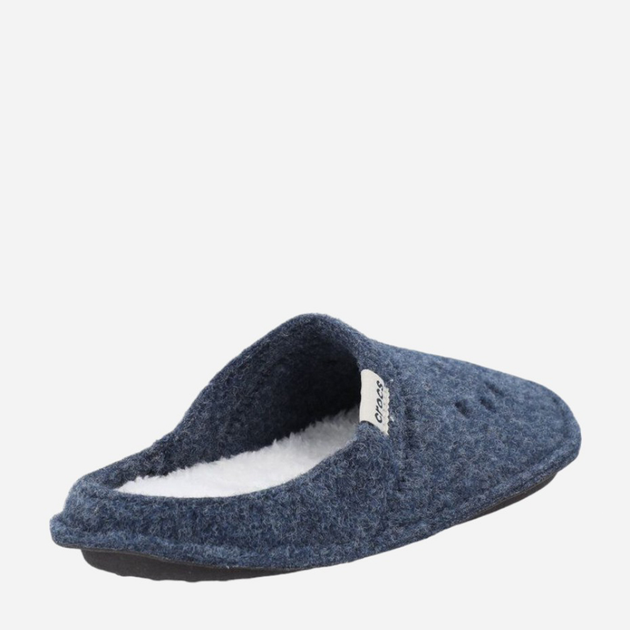 Kapcie damskie ciepłe Crocs Classic Slipper 203600-NNOT 38-39 (M6/W8) 24 cm Ciemnogranatowe (887350817065) - obraz 3