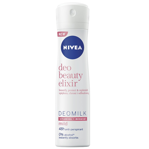 Antyperspirant NIVEA Deo Beauty Elixir Mild w sprayu 150 ml (5900017069975) - obraz 1