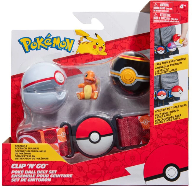 Zestaw zabawek Pokemon Clip n Go Belt (5710948451677) - obraz 5