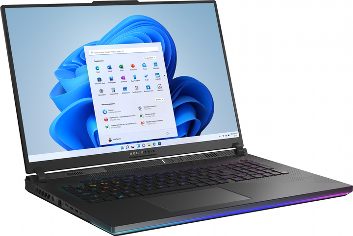 Ноутбук Asus ROG Strix Scar 18 G834JYR-R6052W (90NR0IP2-M003X0) Black - зображення 5