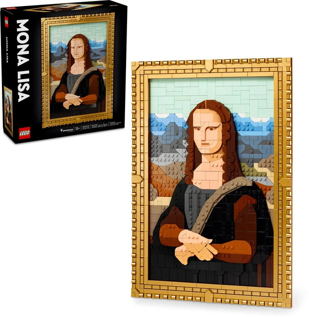 Конструктор LEGO ART Mona Lisa 1503 детали (31213) – игрушки с