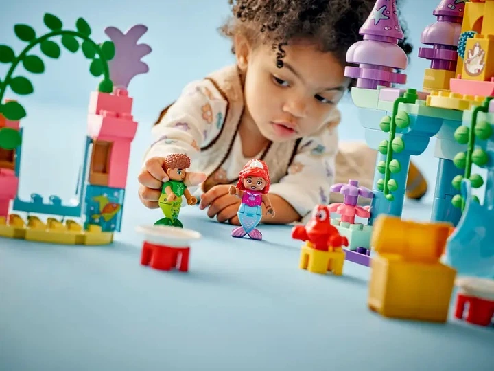 Конструктор LEGO DUPLO Волшебный подводный дворец Ариэль 16 деталей (10435) - Фото 3 Конструктор LEGO DUPLO Волшебный подводный дворец Ариэль 16 деталей (10435) - изображение 3