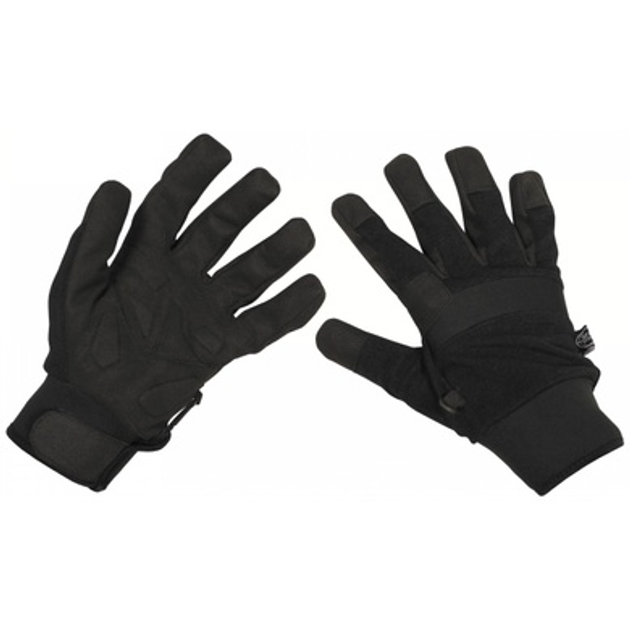 Перчатки тактические MFH Tactical Gloves Security Black L - изображение 1