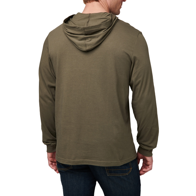 Реглан с капюшоном 5.11 Tactical® 5.11 Hooded Long Sleeve M RANGER GREEN - изображение 2