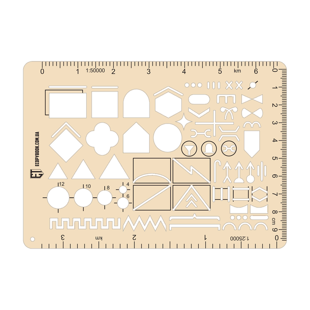 Линейка тактическая Ecopybook Tactical TZ NATO Multi - изображение 1