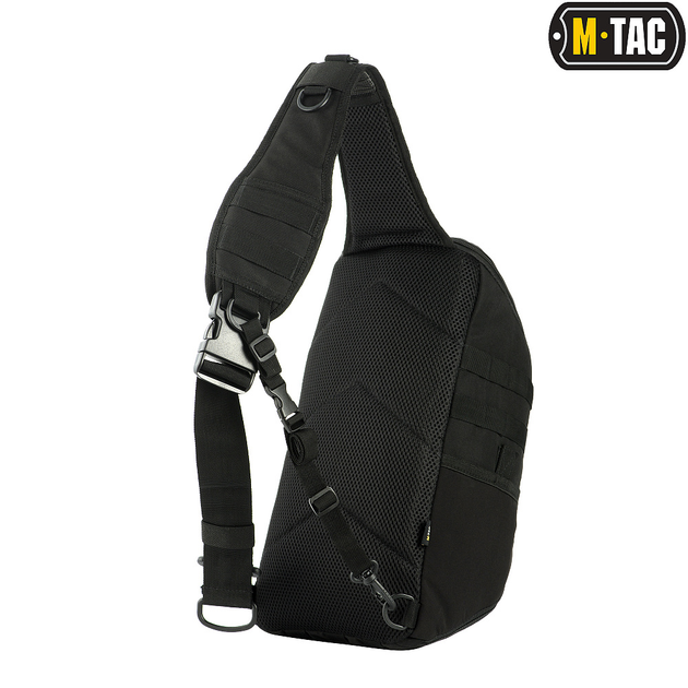 Рюкзак M-Tac однолямочный Armadillo Black - изображение 2