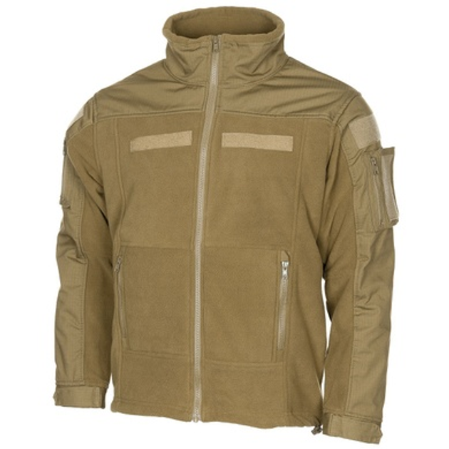 Флисовая кофта тактическая MFH «Combat» Coyote Tan 4XL - изображение 1