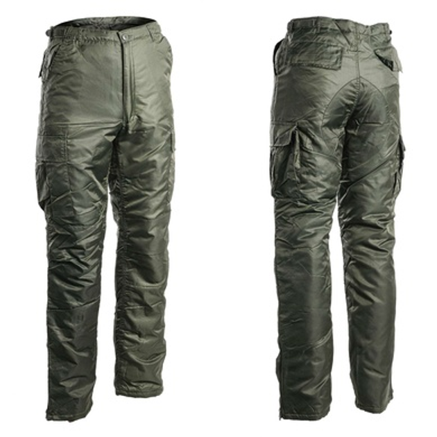 Зимові штани MIL-TEC US MA1 Thermal Pants Olive S - зображення 1