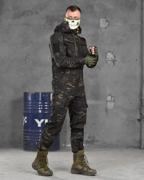 Тактичний костюм muraena чорний мультикам 00 XL - зображення 2