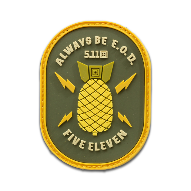 Нашивка 5.11 Tactical® Always Be EOD Patch Yellow - изображение 1