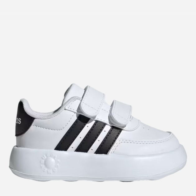 Tenisówki chłopięce Adidas Breaknet 2.0 CF I ID5276 23.5 Biały/Czarny (4066759164710) - obraz 1