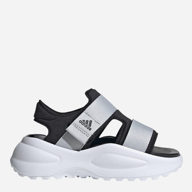 Дитячі спортивні сандалії для дівчинки Adidas Mehana Sandal Kids ID7910 34 Білі/Чорні (4066765025968) - зображення 1