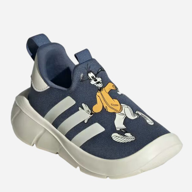 Дитячі кросівки для хлопчика adidas Monofit Goofy I ID8023 23 Темно-синій/Білий (4066766617681) - зображення 2