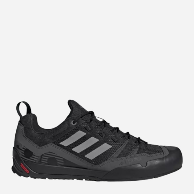 Buty sportowe trekkingowe męskie Adidas Terrex Swift Solo 2 IE6901 50.5 Czarne (4066746372722) - obraz 1