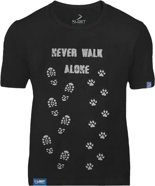 Футболка KLOST "Never Walk Alone (Ніколи не ходи один)", 5XL - зображення 1