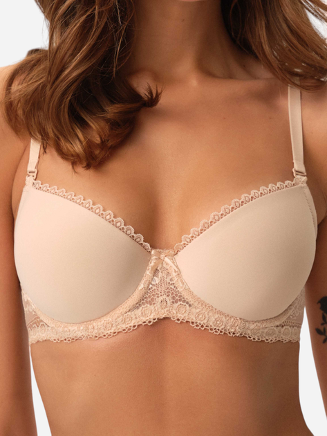 Biustonosz Push-up Esotiq 20183-80X 80C Beżowy (5900776677671) - obraz 1