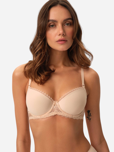 Biustonosz Push-up Esotiq 20183-80X 80C Beżowy (5900776677671) - obraz 4