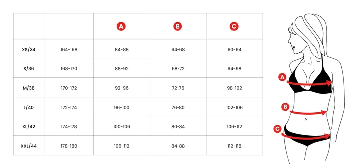 Набір трусиків сліпів жіночих Esotiq 39009-K003 L 2 шт Чорний (5901656972589) - зображення 4