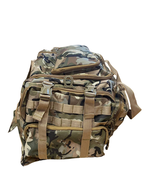 Сумка KOMBAT UK Saxon Holdall мультікам 50л (kb-sh50-btp) - Фото 6 Сумка KOMBAT UK Saxon Holdall мультікам 50л (kb-sh50-btp) - зображення 6