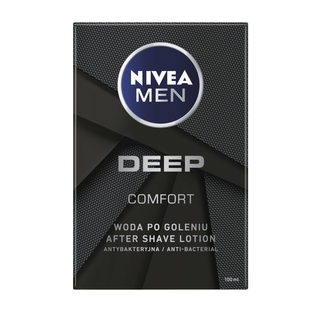 Рідина після гоління NIVEA Men Deep Comfort антибактеріальна 100 мл (5900017061863) - зображення 1