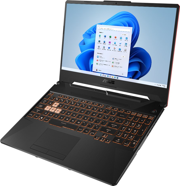 Laptop ASUS TUF Gaming A15 FA506NF-HN005W (90NR0JE7-M003U0) Black - obraz 2