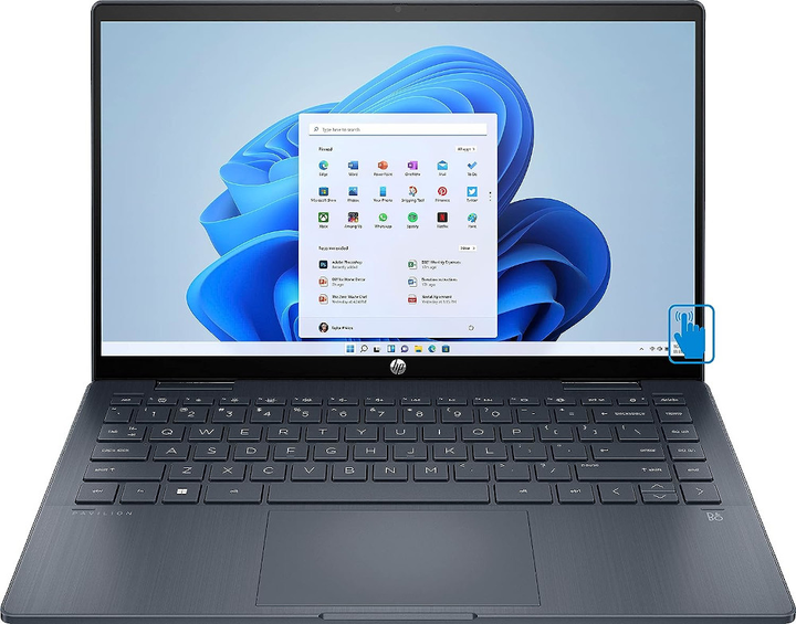 Ноутбук 2-в-1 HP Pavilion x360 14-ek0073dx (7H713UA) – фото, отзывы ...