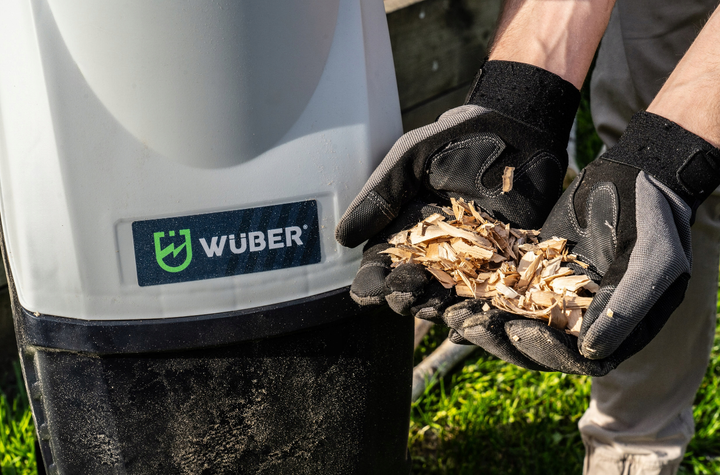 Подрібнювач гілок садовий електричний 3000 Вт 50 Л Wuber W09200 - зображення 9