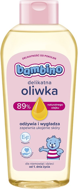 Олійка Bambino для новонароджених та немовлят делікатна 300 мл (5900017089102) - зображення 1