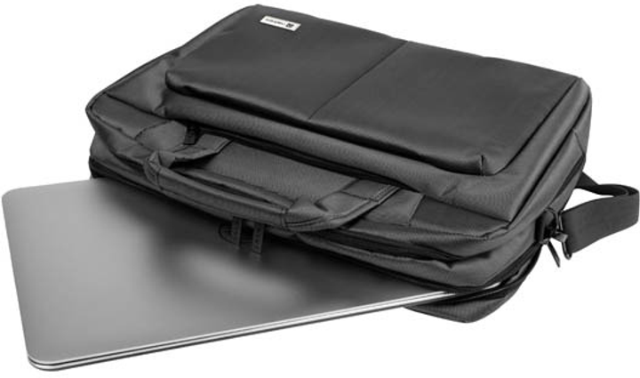 Сумка для ноутбука Natec Gazelle 15.6" Black (NTO-0809) - зображення 8