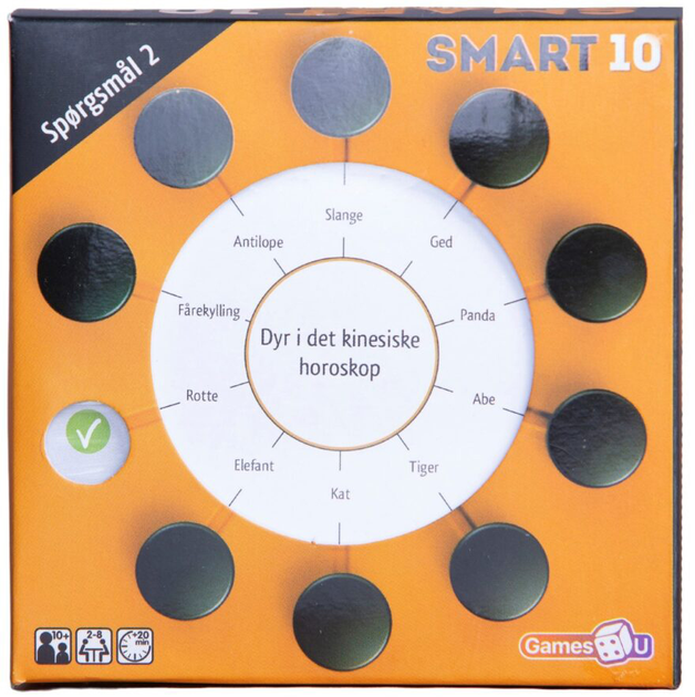 Настільна гра Games4U Smart 10 (5704907963073) - зображення 1