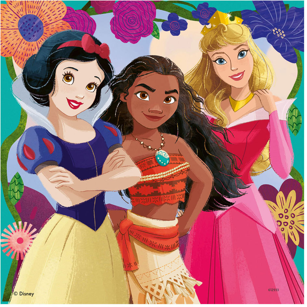 Puzzle Ravensburger Disney Princess 3 x 49 elementów (4005555010685) - obraz 4