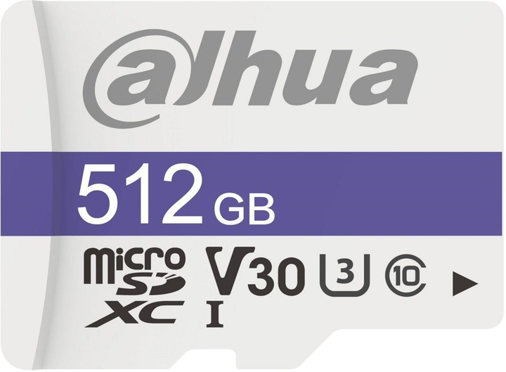 Карта пам'яті Dahua MicroSD C100 512GB Class 10 (DHI-TF-C100/512GB) - зображення 1