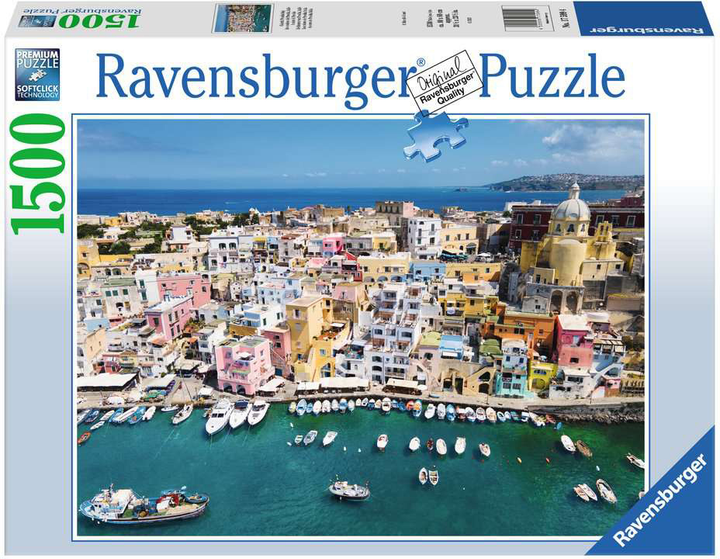 Пазл Ravensburger The Colors Of Procida 1500 елементів (4005556175994) - зображення 1