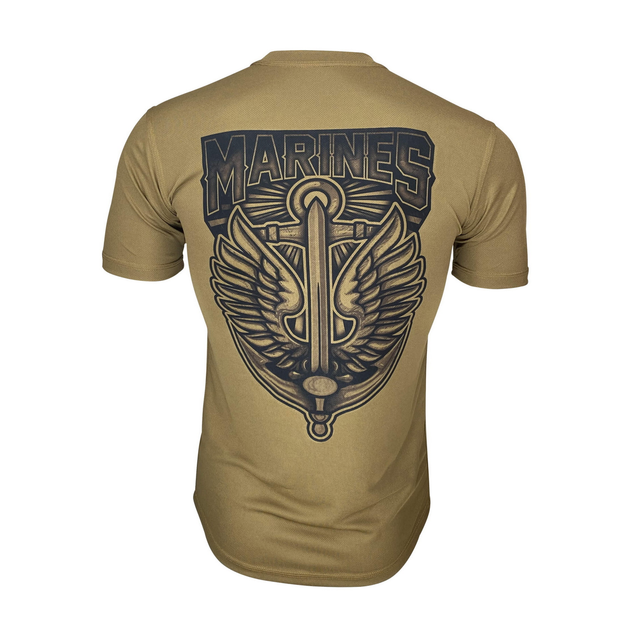 Футболка Kramatan MARINES Coyote Brown M - зображення 2