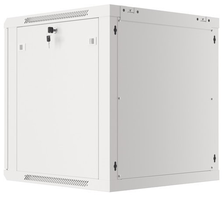 Серверна підвісна шафа Lanberg 19" 12U 600x600 Gray (WF01-6612-00S) - зображення 5