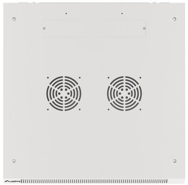 Серверна підвісна шафа Lanberg 19" 12U 600x600 Gray (WF01-6612-00S) - зображення 7